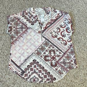 Maurices Zip Front Top